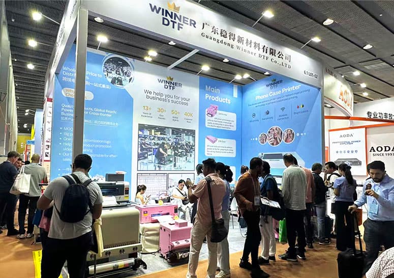 Winner Shines at the Shanghai International Advertising Exhibition: Leading the Trend in Digital Printing